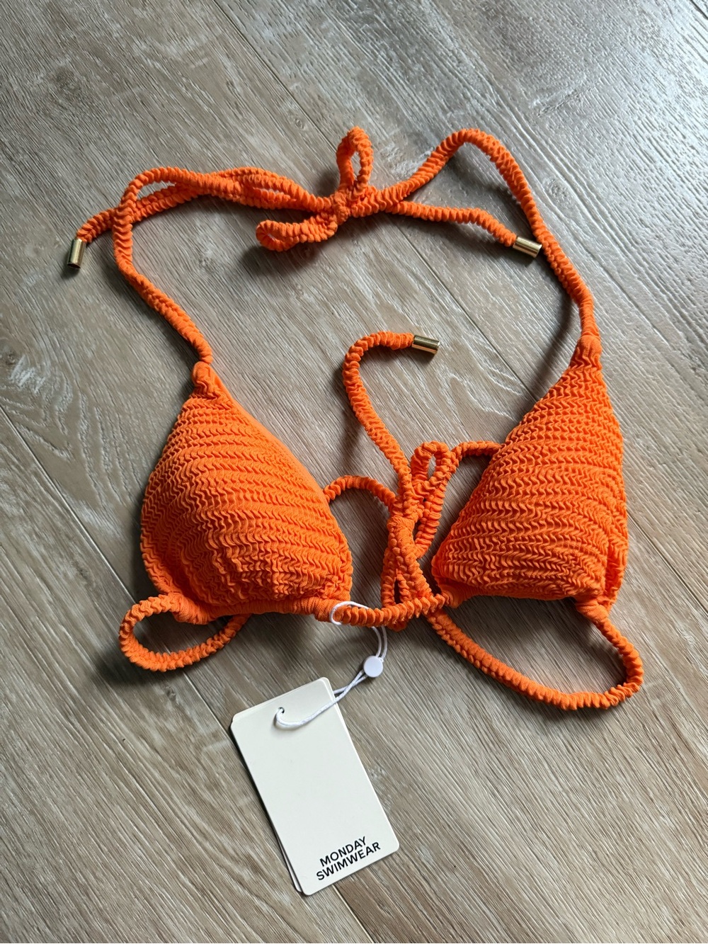 NWT Monday Swimwear Palma top size small